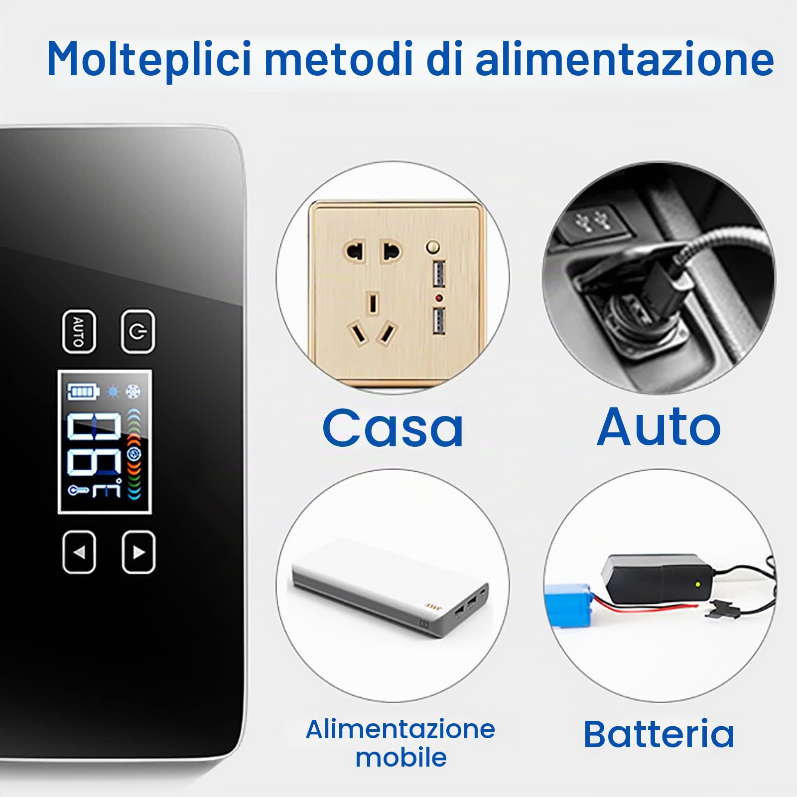 L'insulina Portatile Frigo Mini Frigorifero Refrigerato per Farmaci Frigorifero Care Diabete Mini Frigo 2-8 ° C per Frigorifero per Auto da Viaggio