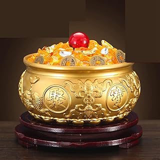 宝鉢 風水グッズ 聚寶盆 銅製 風水アイテム 縁起物 インテリア 金運アップ 開運グッズ 招福 財運 商売繁盛祈願 風水 富と幸運 福運 招財 お守り お礼 新年 贈り物 ギフト 新築祝い 引っ越し 自宅