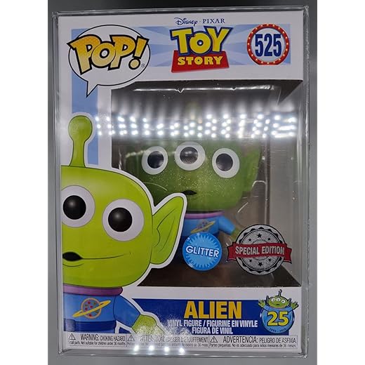 Funko Pop! Disney Pixar Toy Story Alien Glitter Exclusive #525