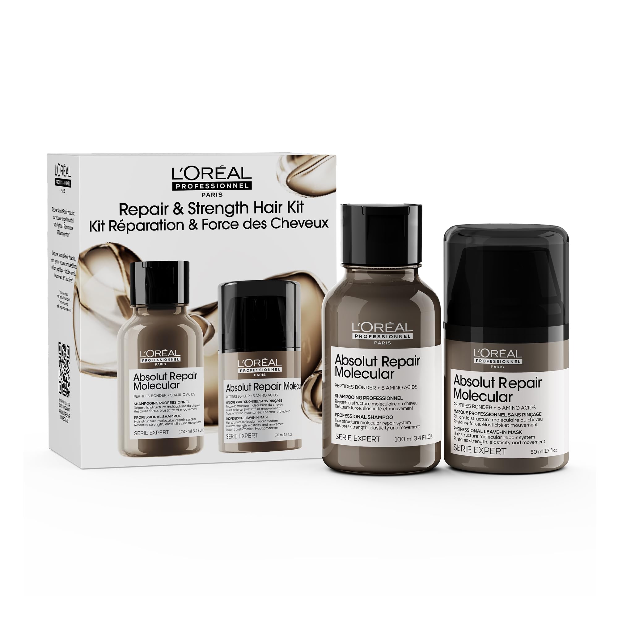 L'Oréal Professionnel, Molecular Mini Gift Set, Bond Repair, 100ml+50ml