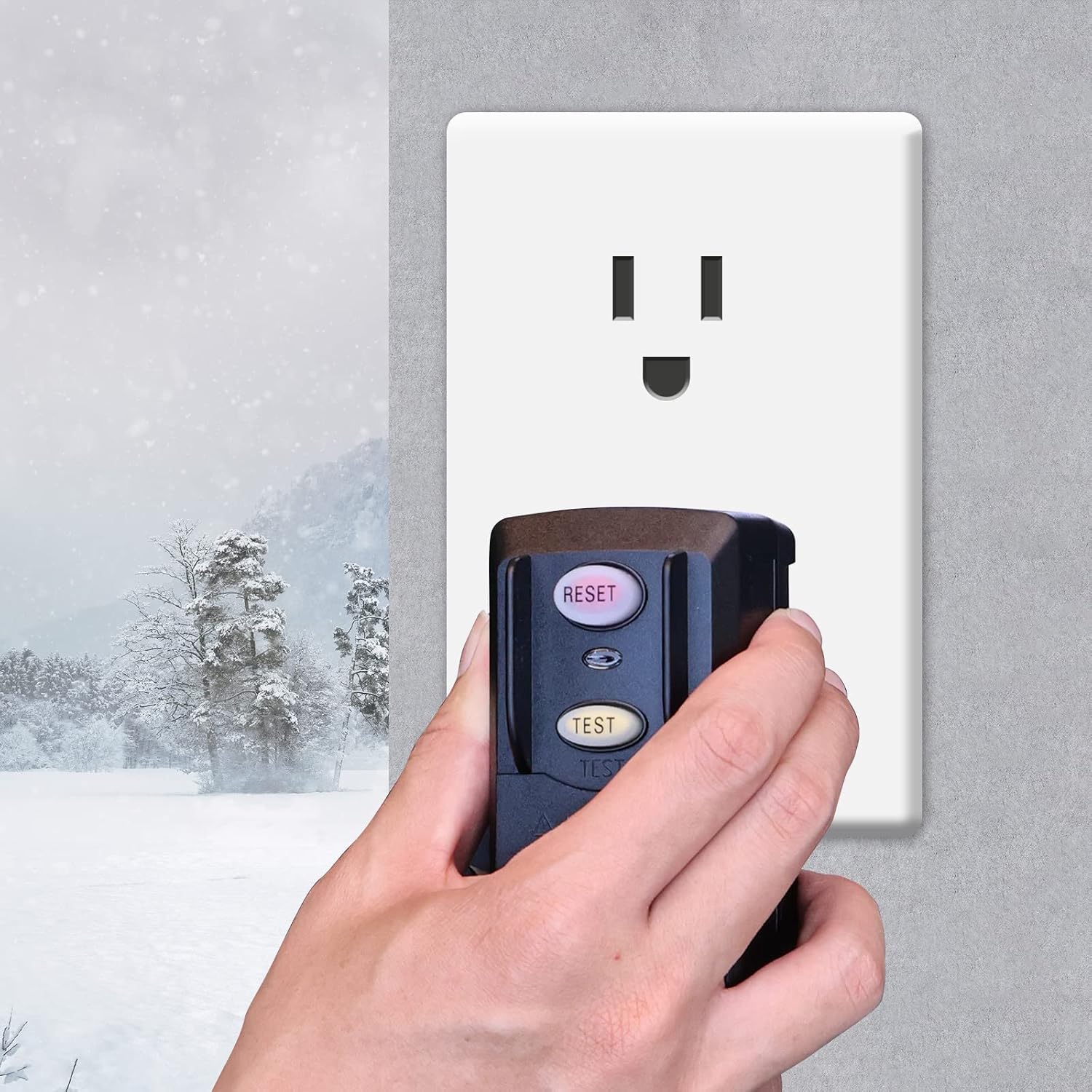 review AUTOMATTERS Snow Melting Mat Power Plug, UL Listed, 5.5FT Long, 14/3AWG, 120V, 15AMP, SJT PVC Jacket