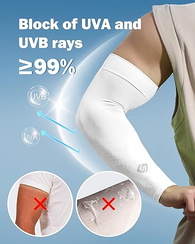 Miniatura 3 de 2019 - Mangas de enfriamiento para el sol, 1 par, 3 pares, 6 pares, protección UV, protección UV, mangas de tatuaje, para hombres, mujeres,