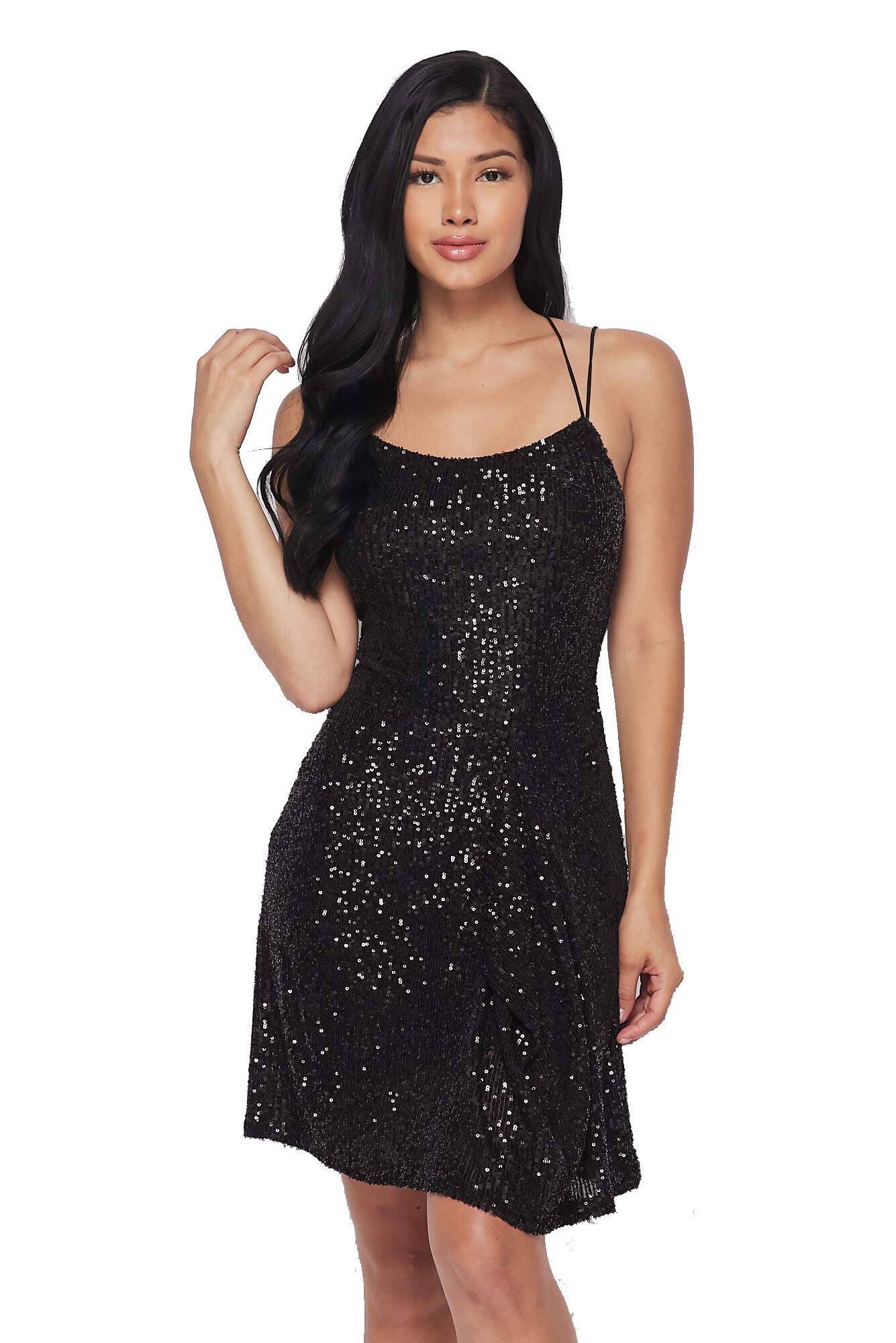banjul black dress Banjul Floral Side Slit Dress – Fabjetsetter Fashion Boutique main image 1
