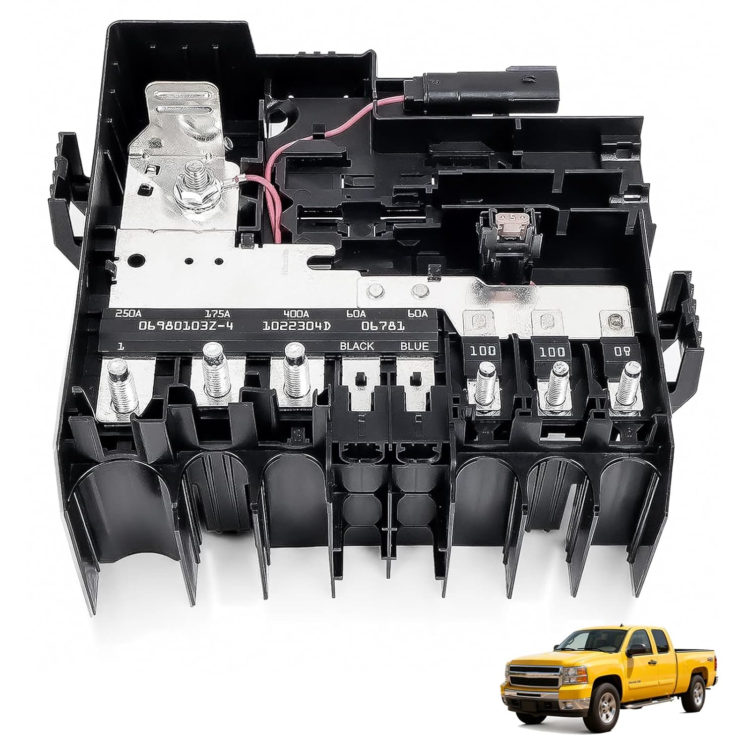 Battery Distribution Engine Compartment Fuse Block Fit for Chevy Silverado 1500 2500 HD 3500 HD for GMC Sierra 1500 2500 HD 3500 HD 2019-2024 Replaces# 84646134, 84493556