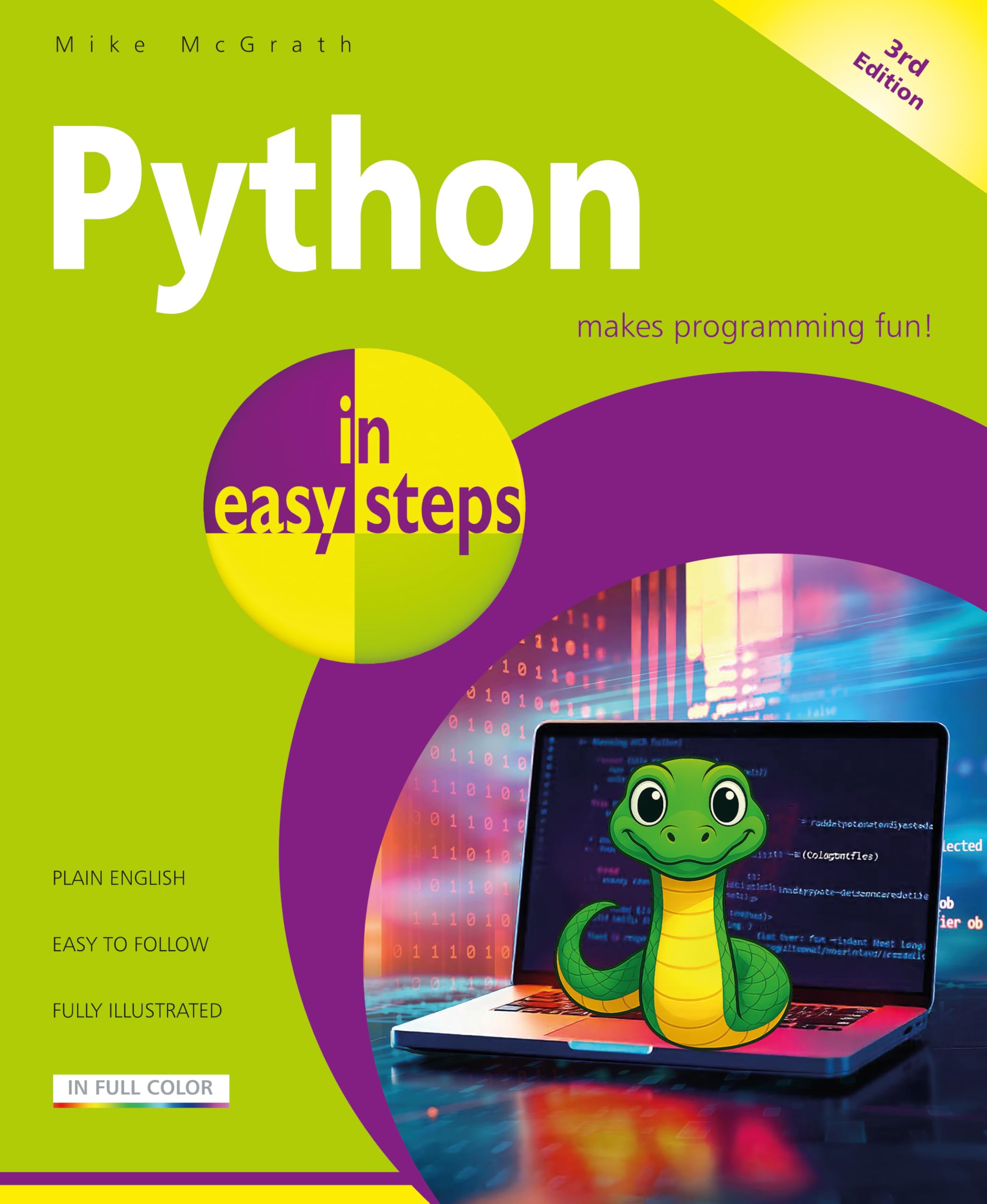 Python in easy steps, McGrath, McGrath, New 9781787910539 Fast Free Shipping+-
