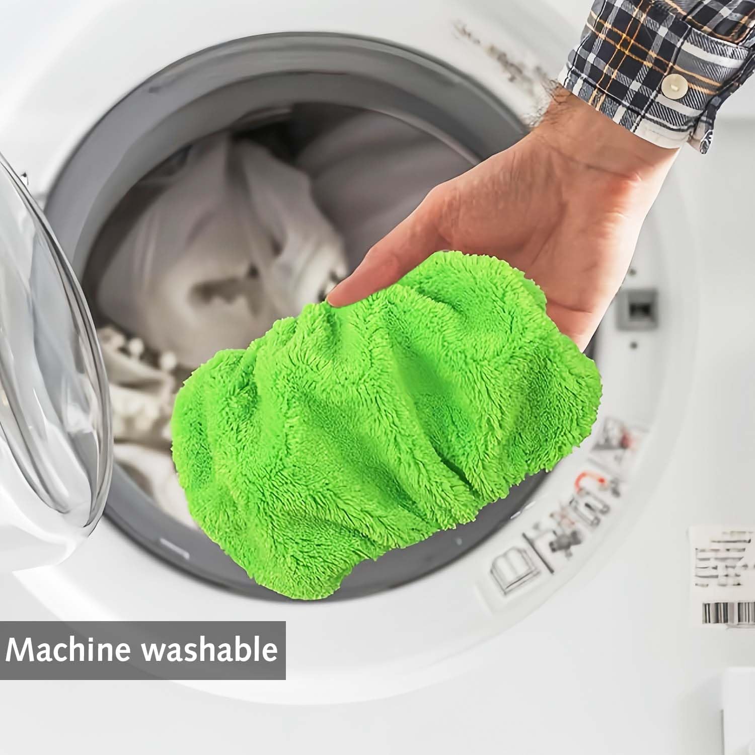 Produktbild von 10 Stück Bodentücher Tücher Mikrofaser Set Wiederverwendbar Für Swiffer