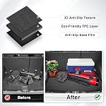 Tapis de sol Liner de fret personnalisé pour Compass Jeep 2017-2023 2024 2025 2026 Accessoires TPE Tous les temps Linges de sol tapis de coffre avec dossier tapis lourd de service d'hiver durable
