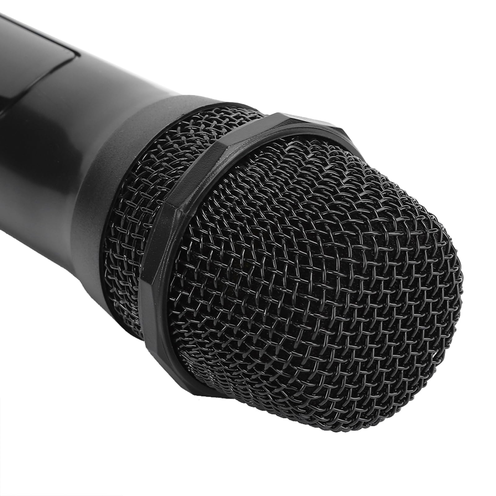 Ejoyous Microfono E6 Microfono USB Wireless VHF Doppio Dinamico Portatile Portata 50 M da 220 a 270 MHz per Karaoke KTV Riunioni Chiesa Scuola Uso Domestico