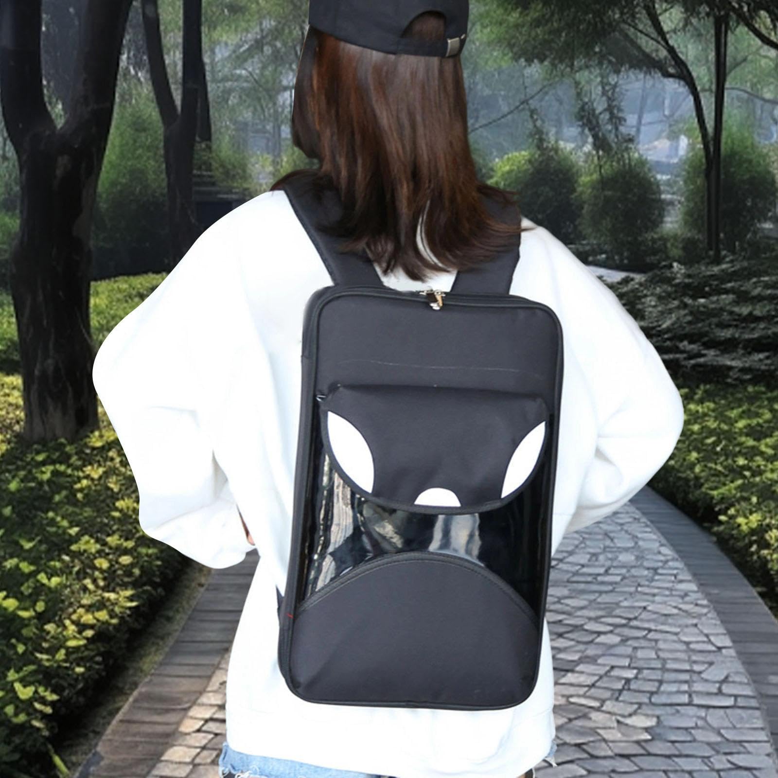 Fenteer Drum Mallet Pouch Bolsa para Drumsticks Estuche Protector de Baquetas de Batería Mochila de Oxford con Asa Funda de Gran Capacidad Adecuada para Prof, Negro