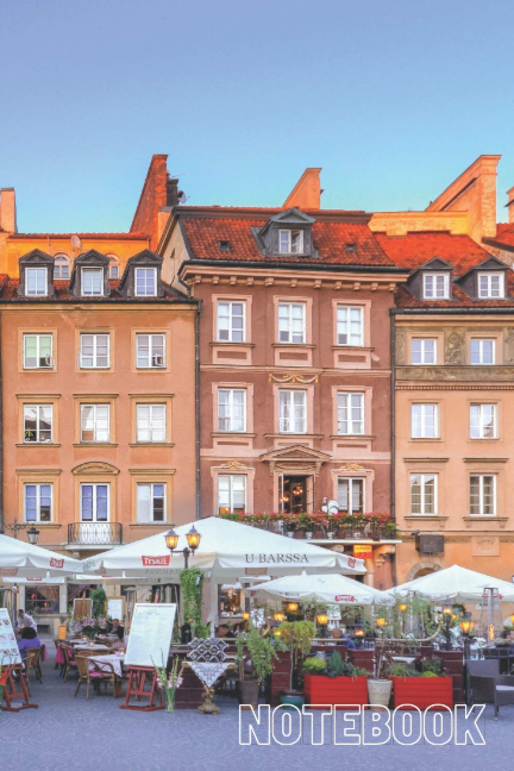 Warsaw Notebook: blank lined composition journal | Warsaw notebook | 100 pages