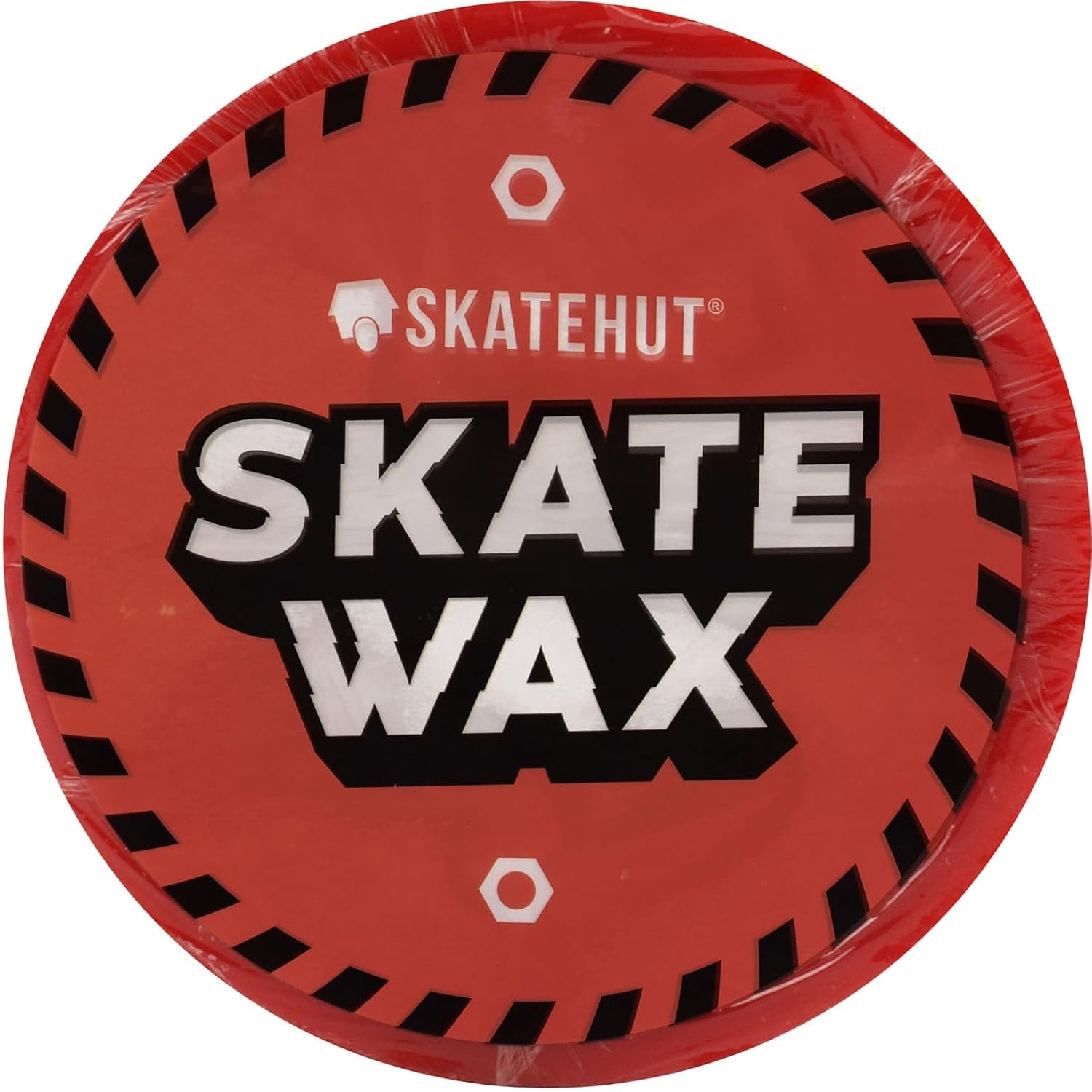 Skate Hut Circular Red Skateboard Wax Round Skateboard Curb Wax