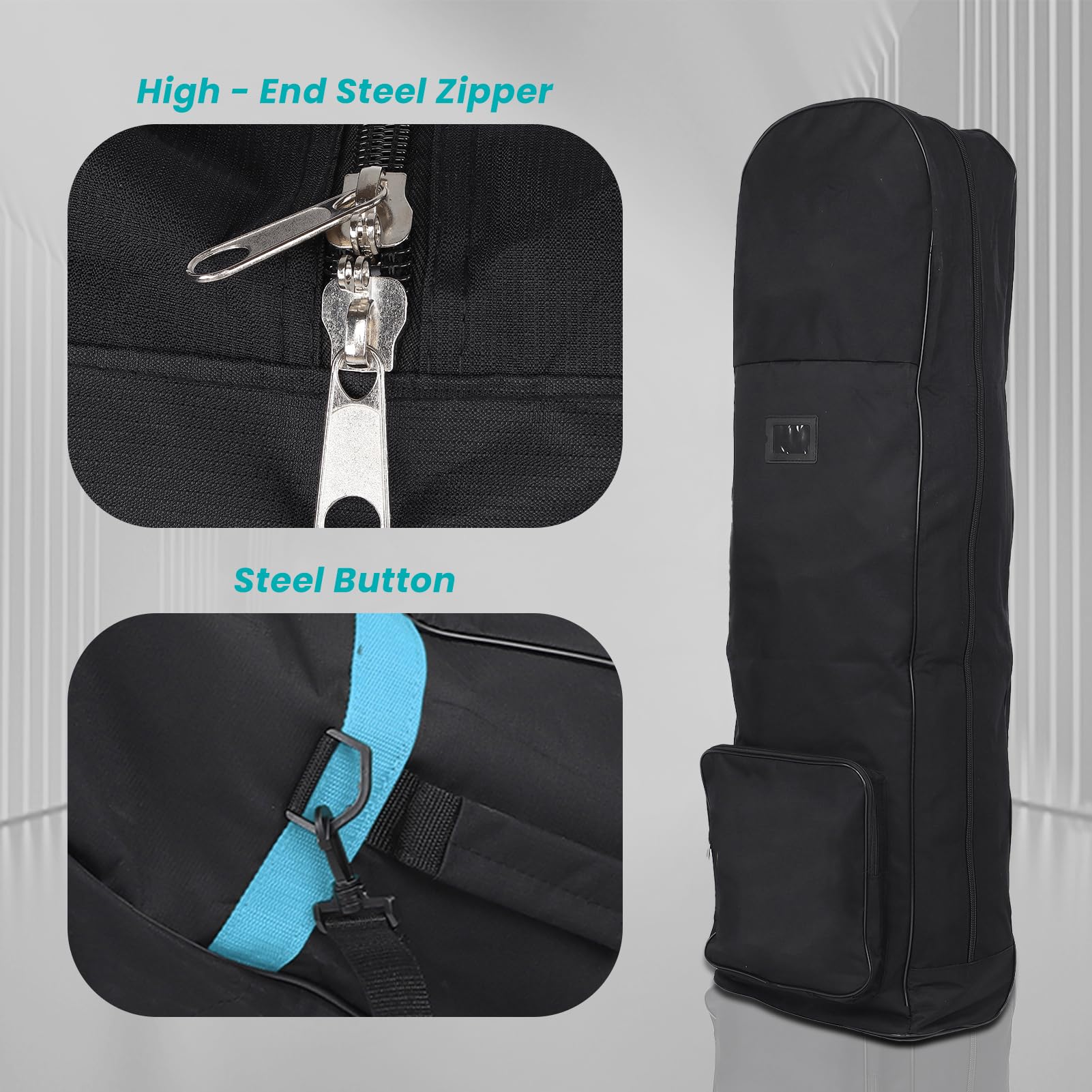 Bolsa De Viaje De Golf Bolsa De Golf Estuche De Viaje Bolsa De Aviación De Golf Plegable con Ruedas para Almacenamiento Ordenado, Bolsa De Almacenamiento De Golf para Amantes del Golf