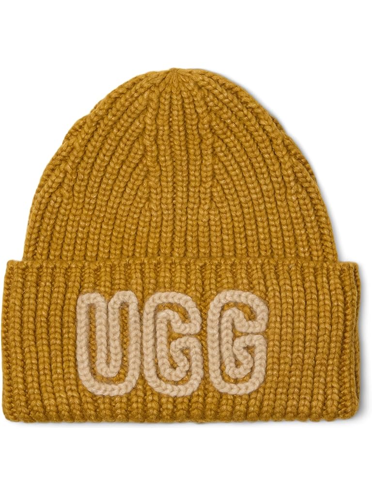Tan UGG Chunky Crafted Rib Bean
