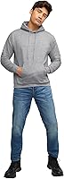 Vista 135 de Hanes EcoSmart Hoodie, Midweight Fleece, Pullover Hooded Sweatshirt for Men Negro