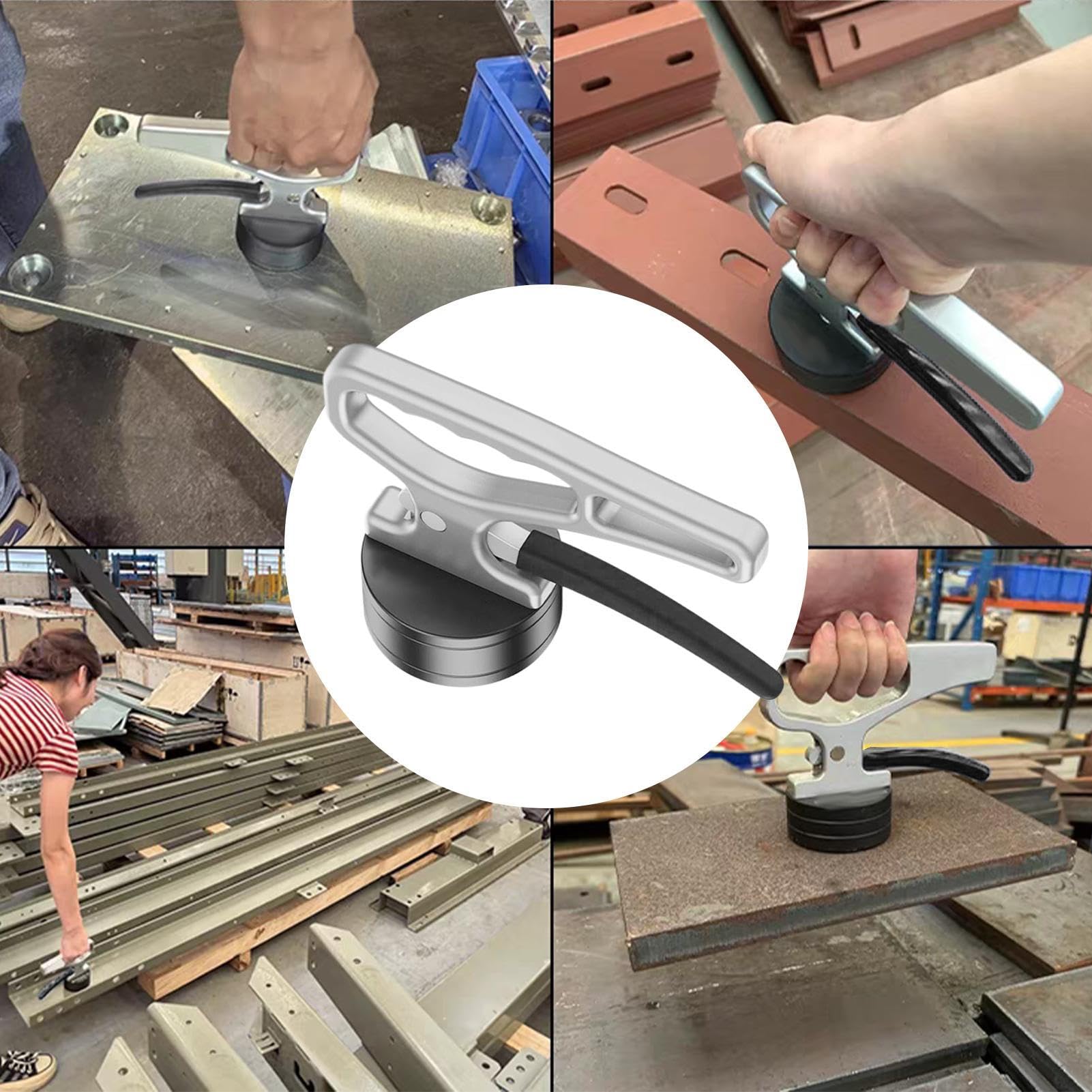 Magnetischer Hebegriff – magnetisches Greifwerkzeug | Leistungsstarkes 4,72-Zoll-Hebewerkzeug | Mehrzweck-Eisen-Gadgets | Tragbarer Sammler | Handheld-Halter von