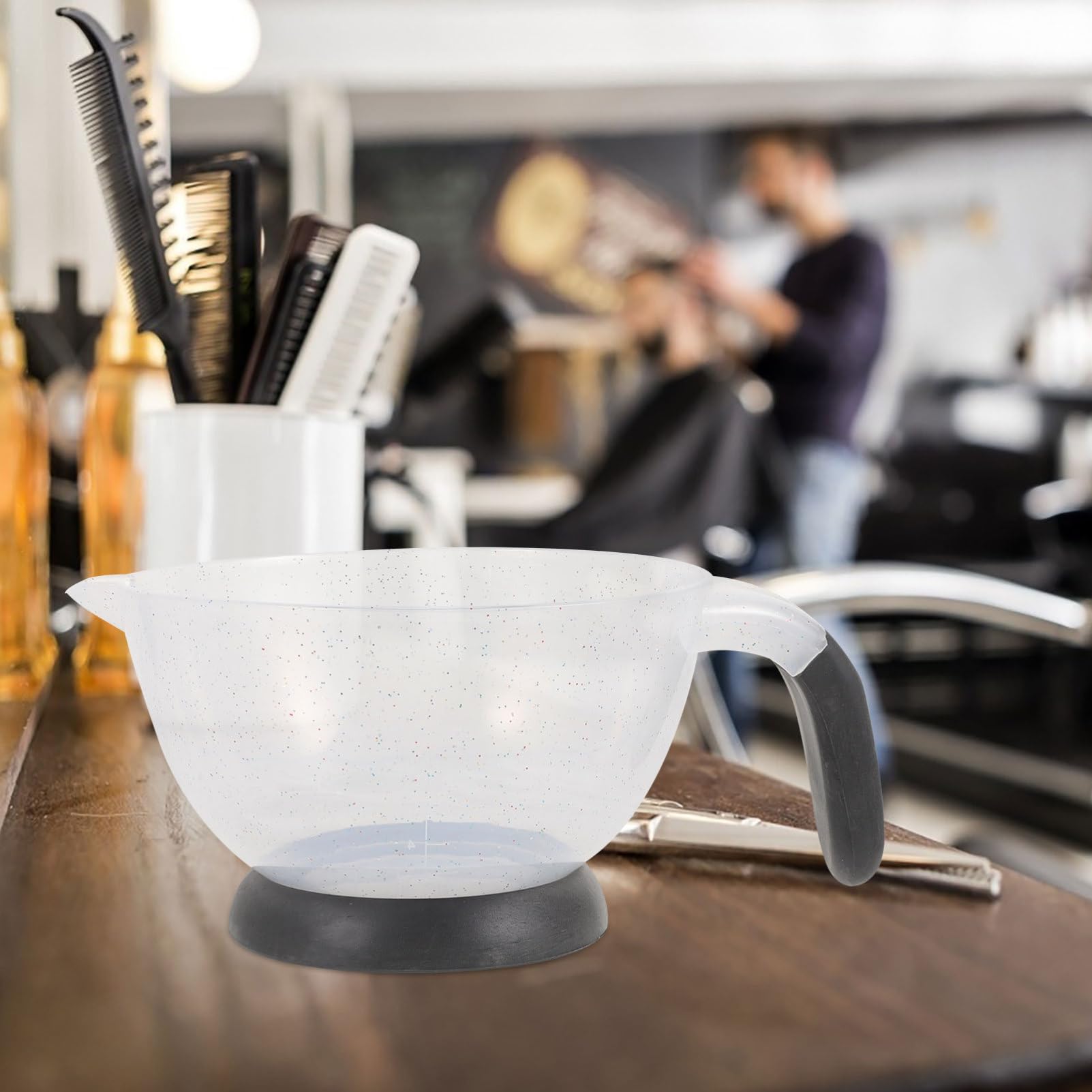 VALICLUD 5stücke Hair Dye Mixing Bowl Mit Saugnapfbasis Professionelle Färbeschale Silikon Einfach Zu Reinigen Für Diy-haarfärbung Im Salon Hause