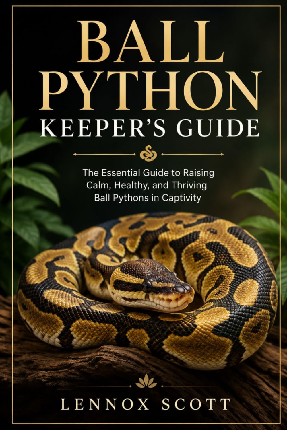 BALL PYTHON KEEPER’S GUIDE: The Essential Guide to Raising Calm, Healthy, and Thriving Ball Pythons in Captivity