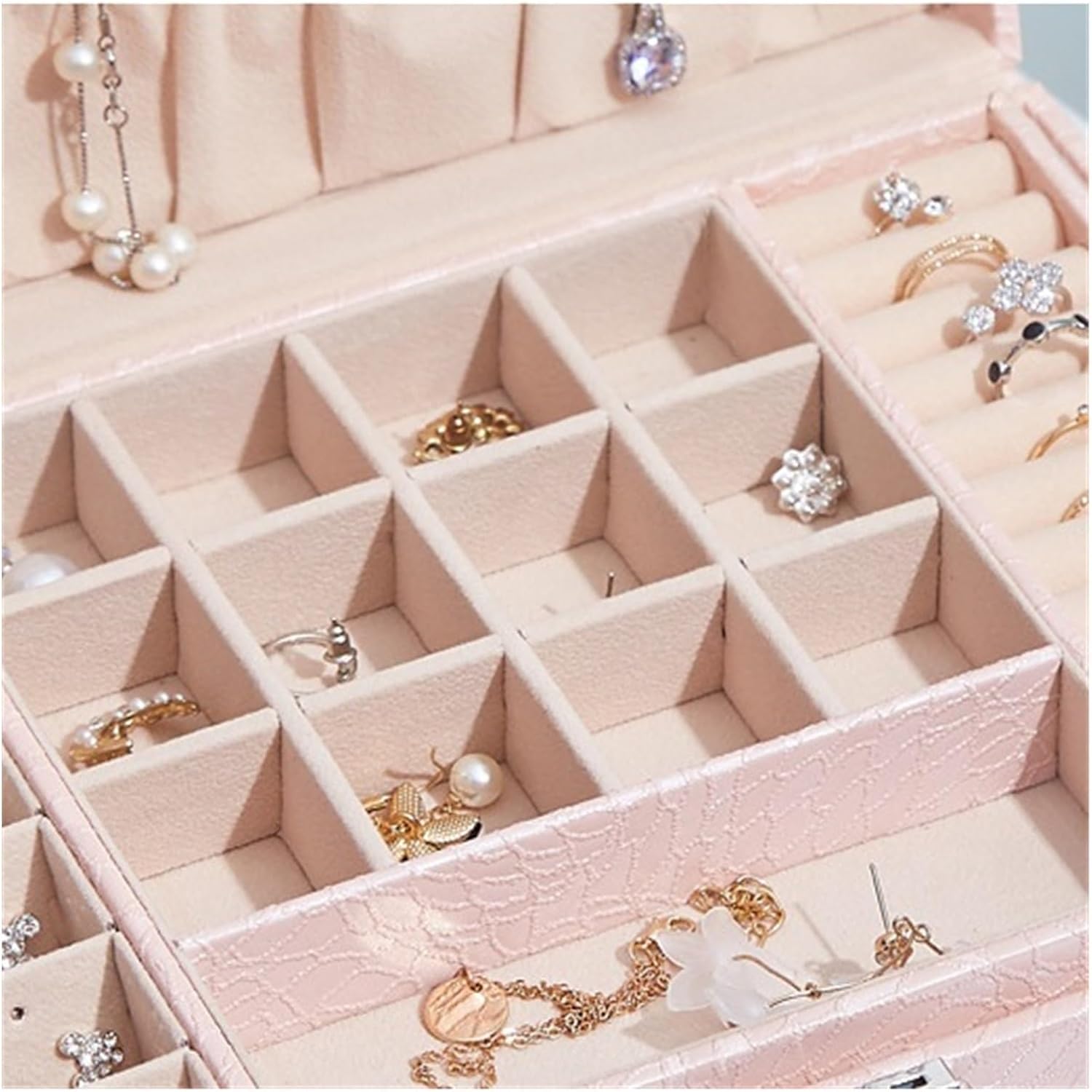 Jewelry Box Organizer Jewelry Box Bracelet Organizer Jewelry Storage Large Capacity Hand Jewelry Jewelry Storage Box Jewelry Organizer Small(A) (B S)