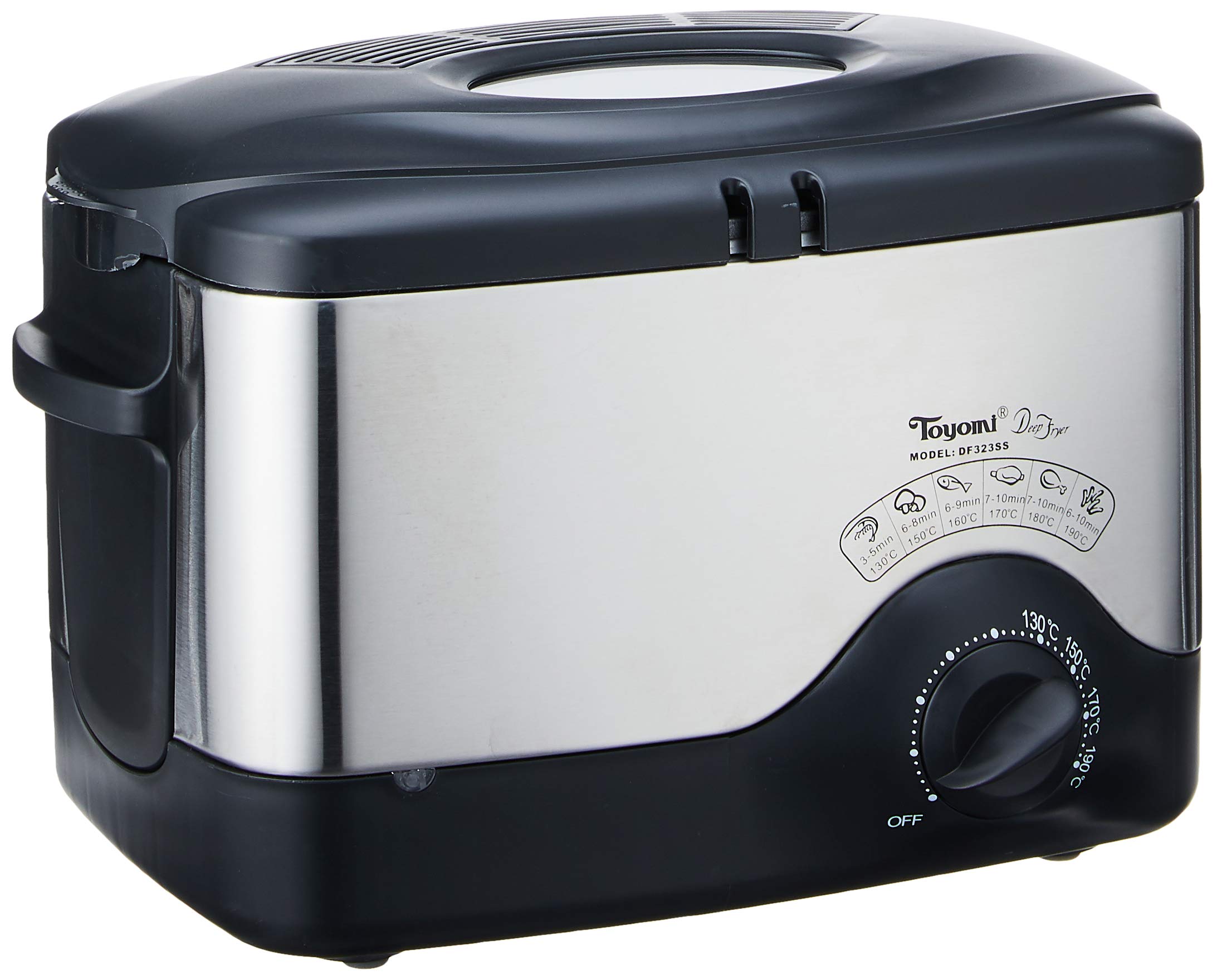 Toyomi Stainless Steel Deep Fryer, 1.5L, DF 323SS : Amazon.sg: Home