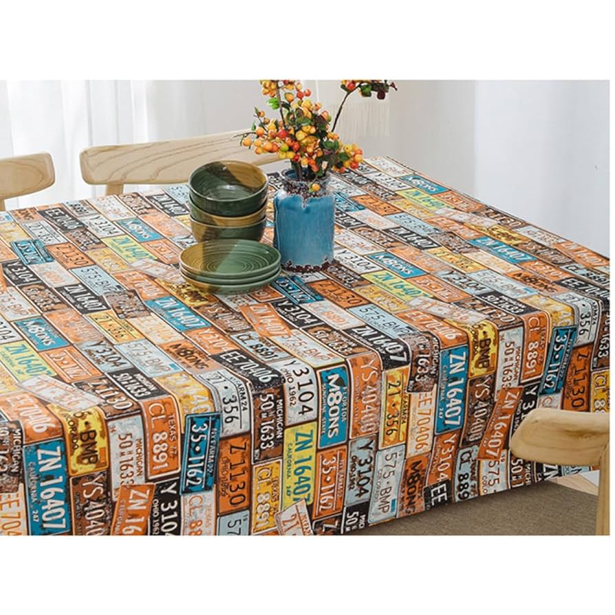 Many テーブル用品 Amazon｜PIRNSDG テーブルクロス おしゃれ ビニール ビニール製