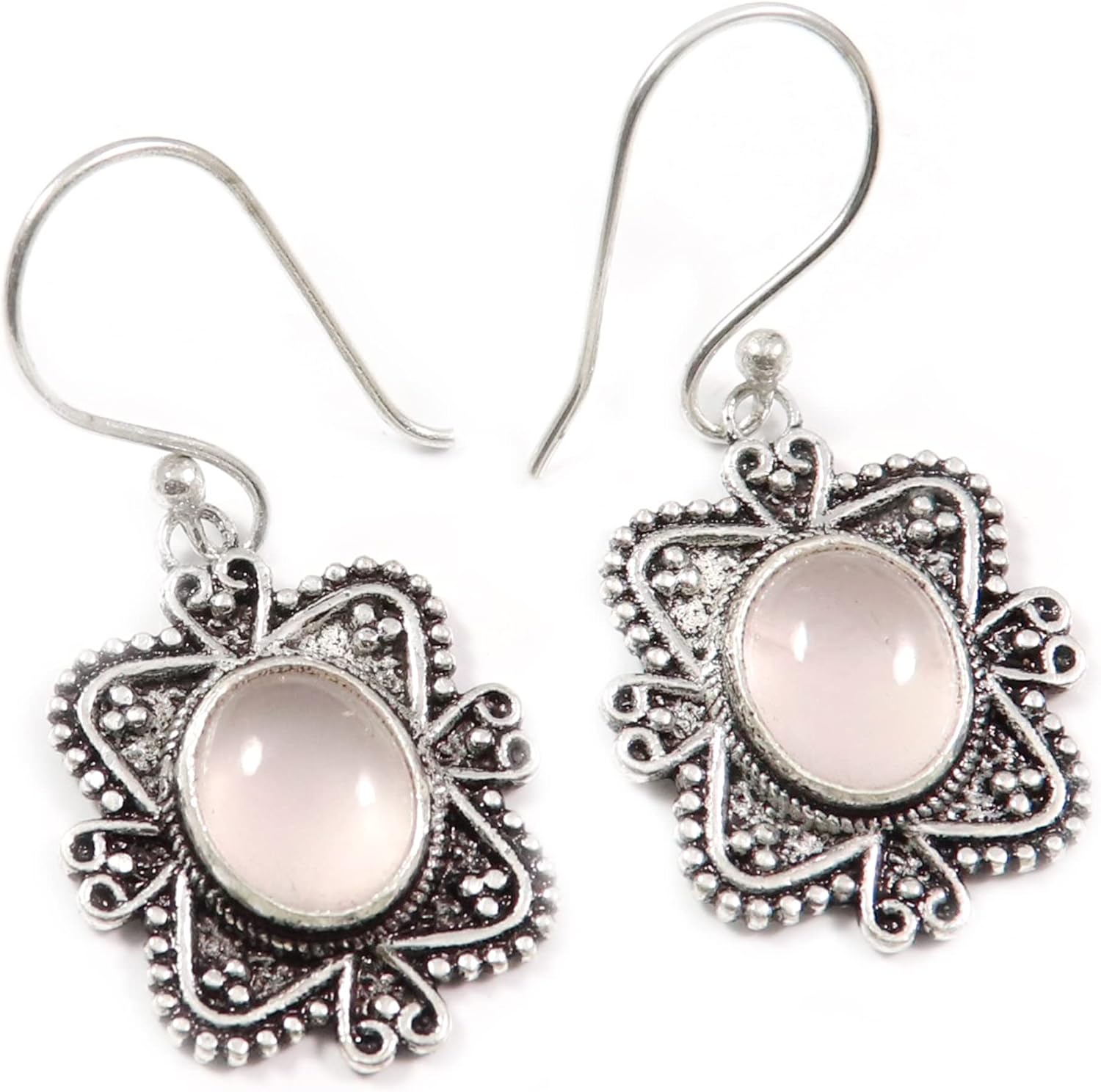 Opal Lab-Created Garnet Carnelian Gemstone 925 Sterling Silver Drop/DangleEarring Handmade Jewelry Goyal Exports SEG189