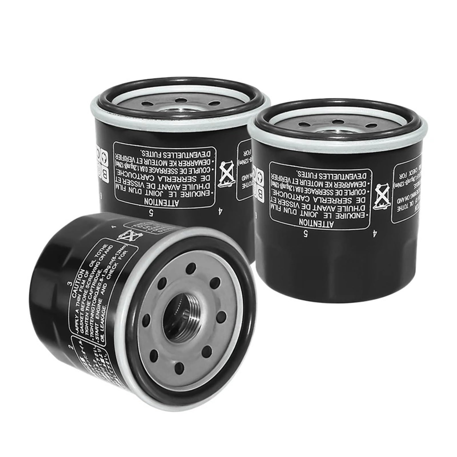 Filtr oleju motocyklowego do YZF R1 R1S R1M R3 R6 FZ6 S2 do F.az,er 600 FZ6R FZ6S FZ6N FZ1 do F.az,er 1000 FZ1N FZ1S Diversion 600 XJ6(Black 2)
