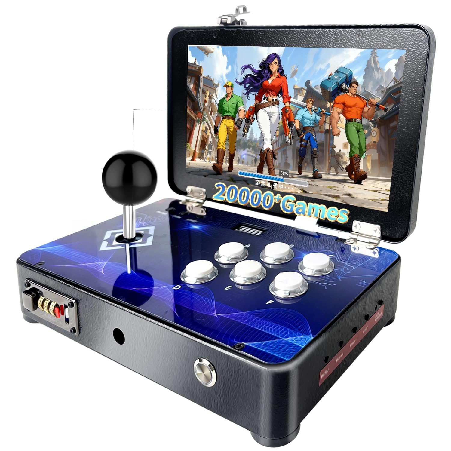 Amazon.com: Retro Arcade Machine, Classic Dual‑Screen 10 inch