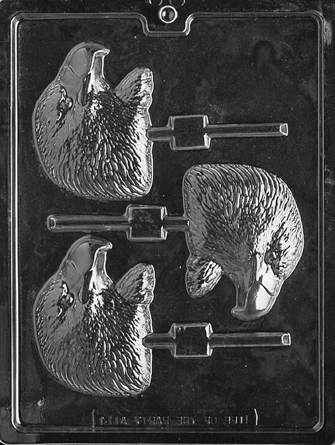 Chocolate Molds Eagle Head Lolly Chocolate Candy Soap Molds