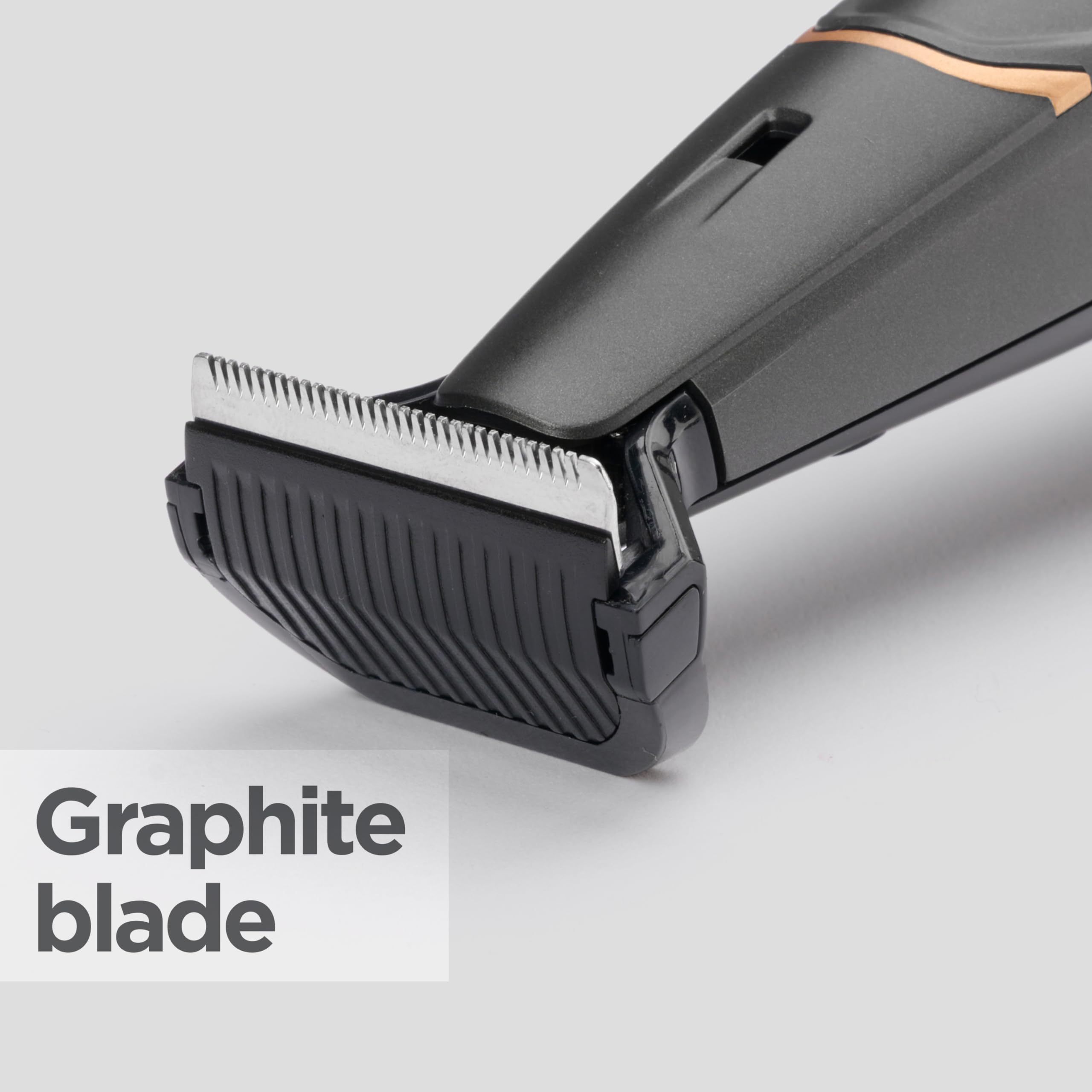 BaByliss Graphite Precision Beard Trimmer, Gray - Image 3