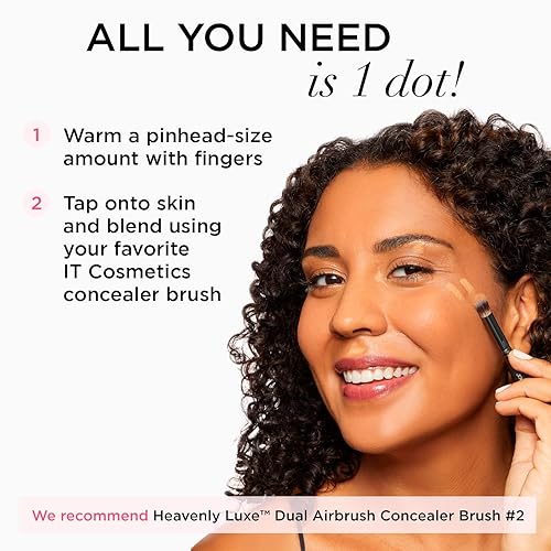 Miniatura 8 de IT Cosmetics Bye Bye Under Eye Full Coverage Waterproof Concealer - for Dark Circles, Fine Lines, Redness & Discoloration - Anti-Aging - Natural