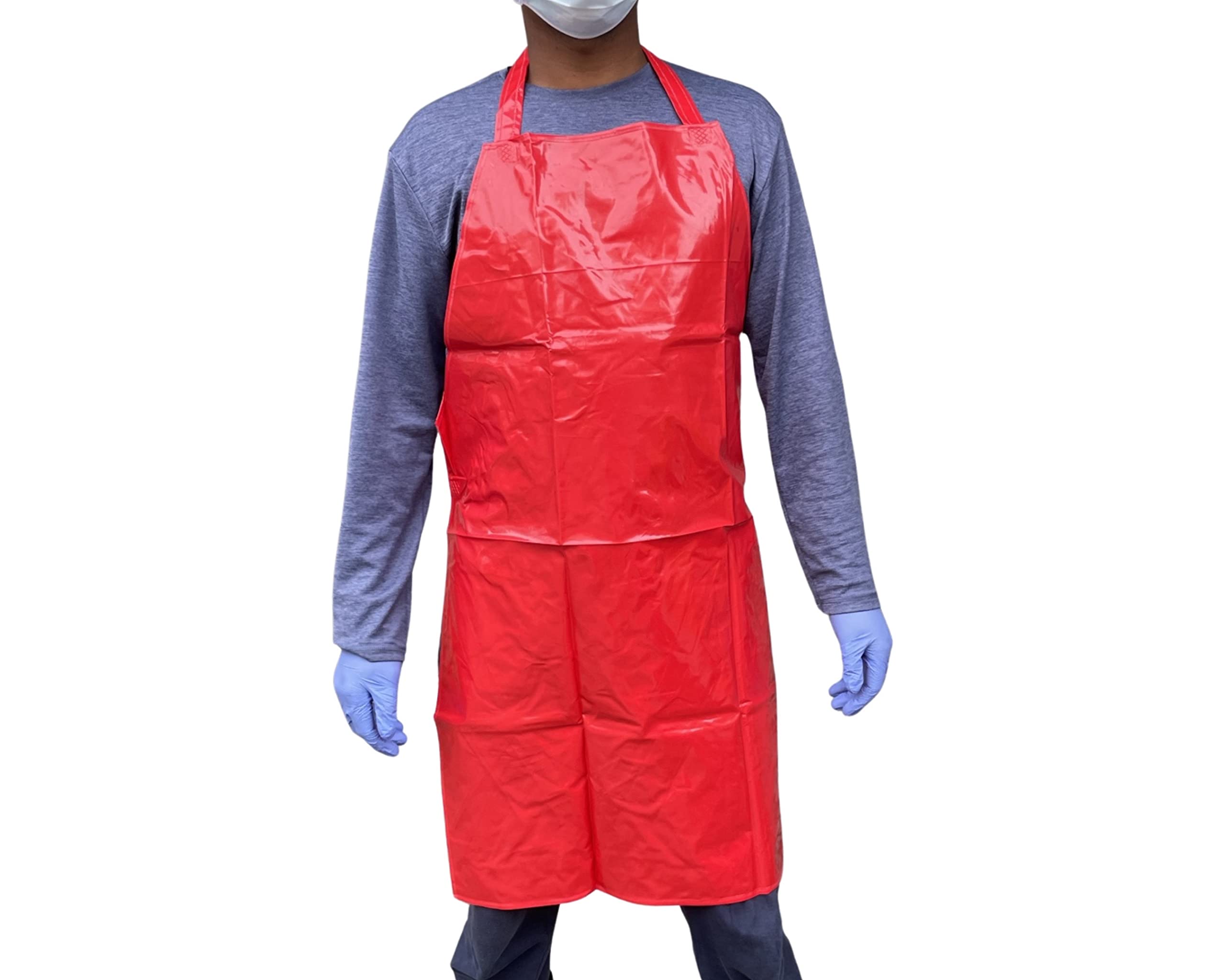 ETSHandPro Waterproof Aprons for Diswashing, Chemical Handling, Meat Cutting, Liquid handling, Durable, Multi purpose (24 * 36, RED, 1) (B0B8ZYLCW2) Amazon Price History, Amazon Price Tracker