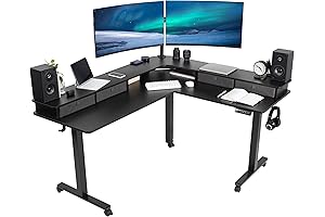 fezibo standing desk L-shaped