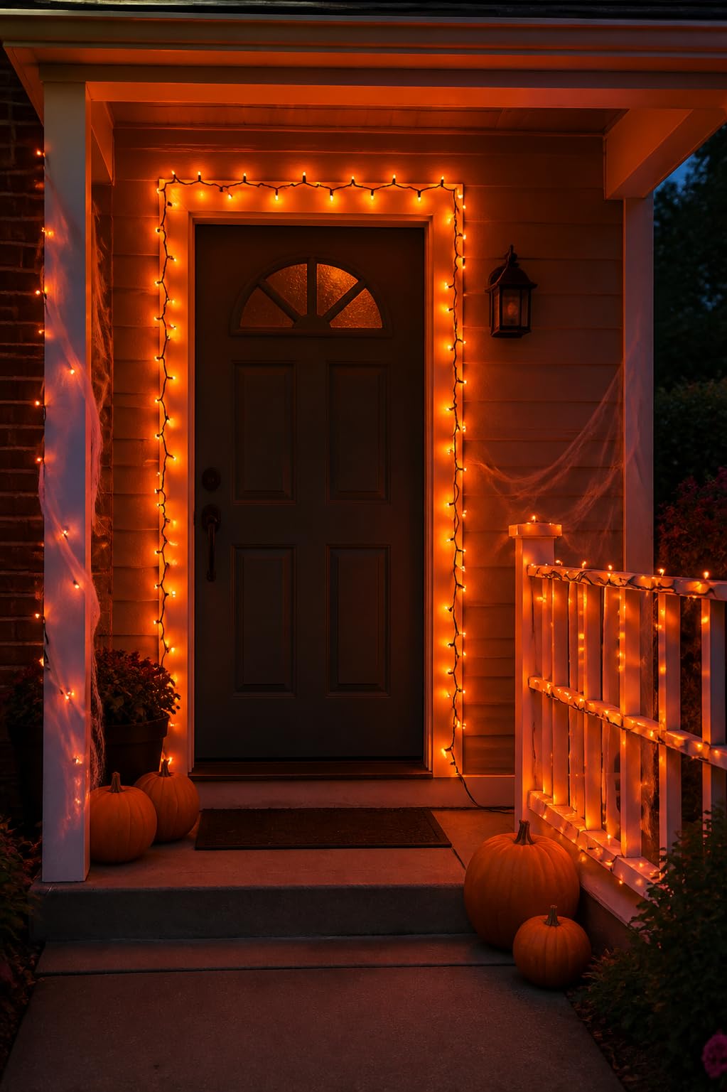 Festive Productions 500 LED Orange Halloween Lights with Timer