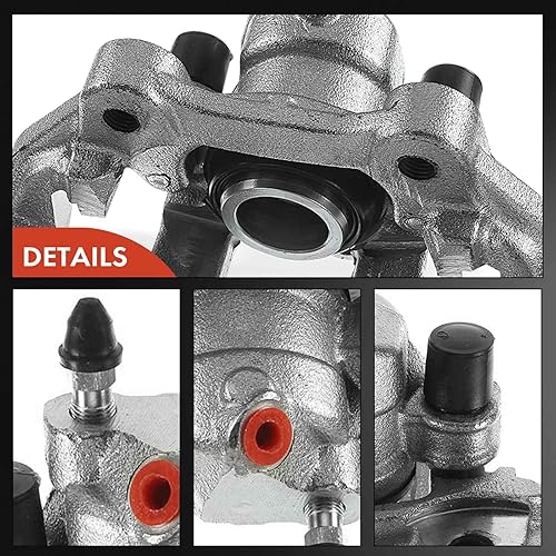 Miniatura 7 de A-Premium Conjunto de pinza de freno de disco con soporte compatible con modelos seleccionados de Mercedes-Benz GL320, GL350, GL450, GL550, ML320,