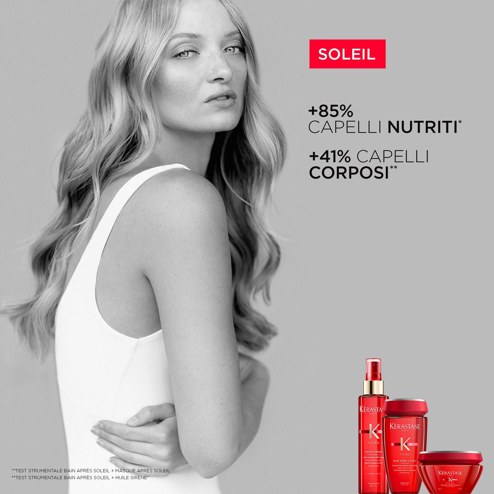 Kérastase Soleil Maschera Nutriente Anti-Crespo Trattamento Capelli Protezione Solare 200 ml