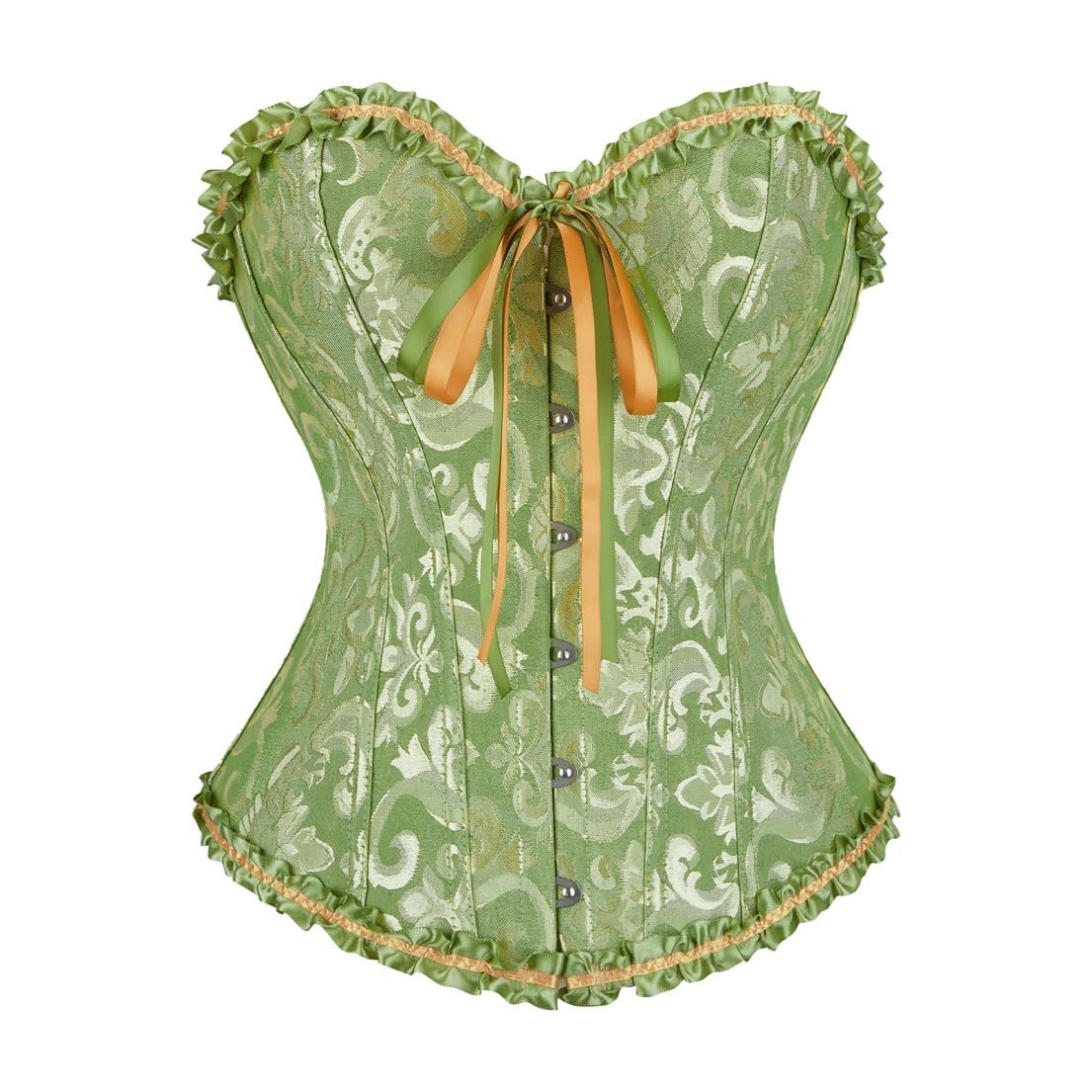 frawirshau Women's Overbust Costume Corset Renaissance Victorian