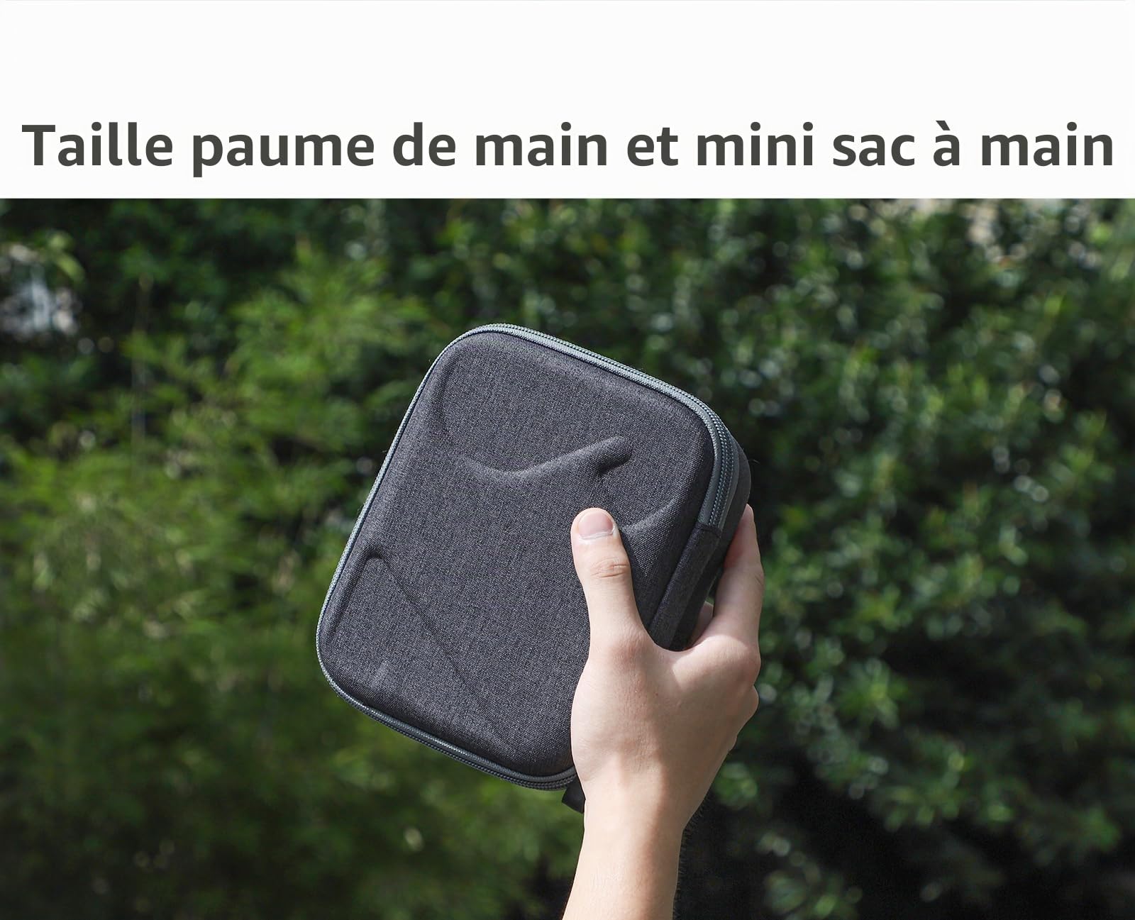 Etui de Transport, Sac de transport pour Osmo Pocket 3 et accessoires, sac de rangement Osmo Pocket 3, sac de rangement polyvalent, accessoires de boîte de protection Pocket 3, Noir