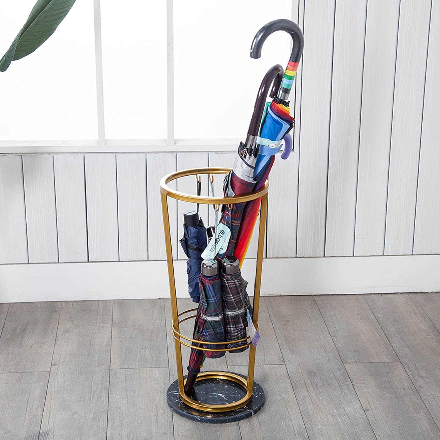 Porte-parapluie avec crochet DASHADAO pour ranger les cannes au bureau