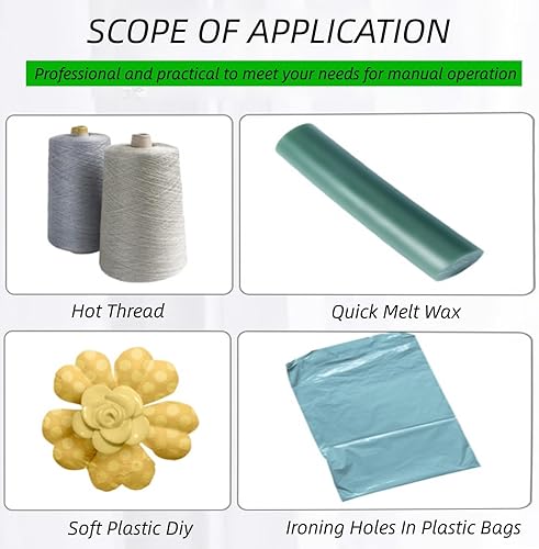 Miniatura 6 de Pluma de tallado de cera, herramienta para modelarquemar hilos, quemador de hilos, recortar, quemar y fundir hilo con un solo toque, para terminar