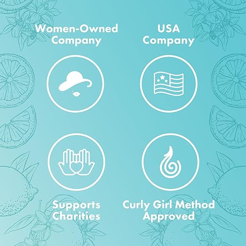 Miniatura 5 de MopTop Crema para el cabello rizado, mejora la definición natural para tipos de rizos ondulados, rizados y rizados, controla el encrespamiento y