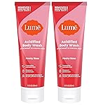 Lume Acidified Body Wash - 24 Hour Odor Control - Removes Odor Better than Soap - Moisturizing Formula - Formulated Without SLS or Parabens - OB/GYN Developed - 8.5 ounce (Pack of 2) (Peony Rose)