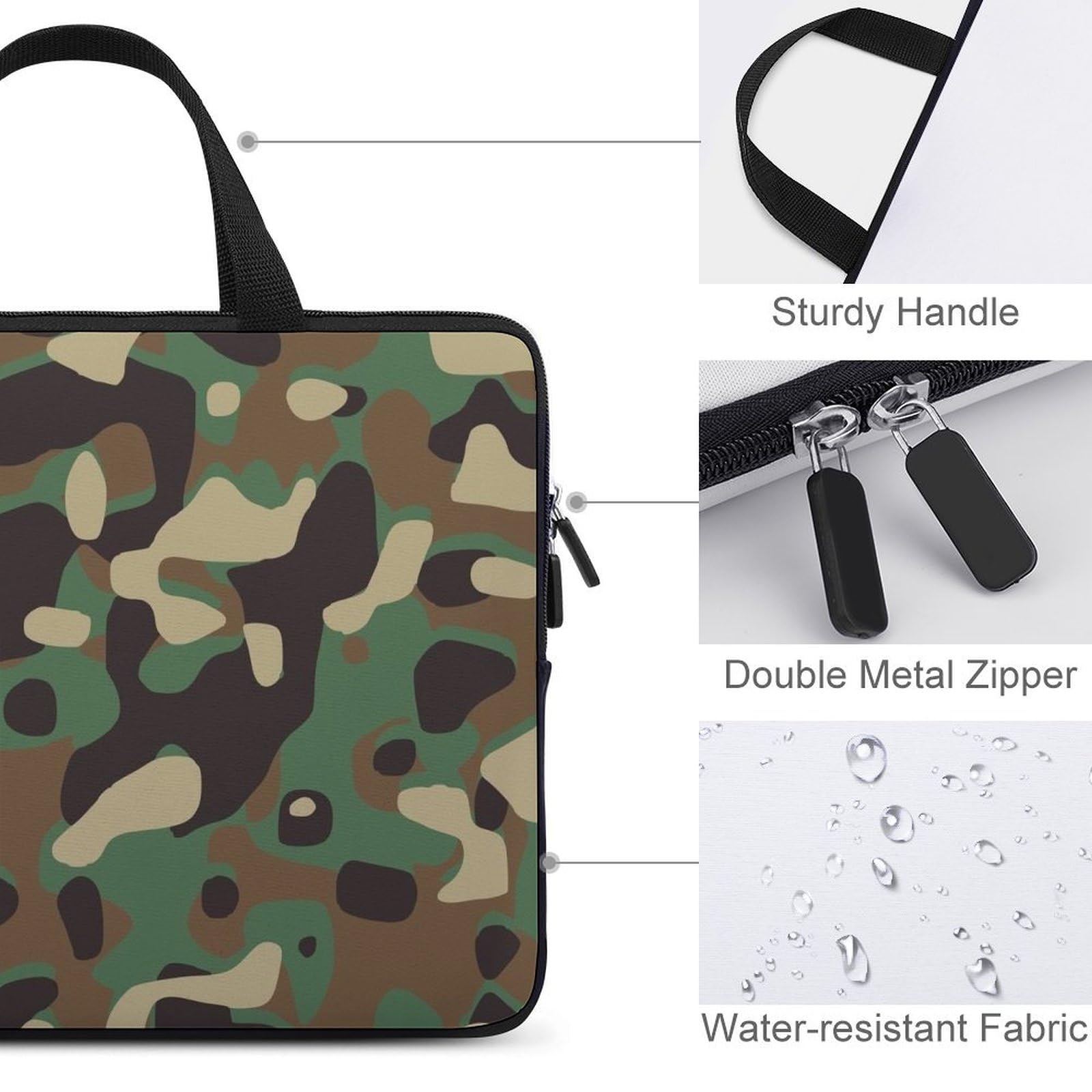 迷彩 ショルダーバッグ 図版バッグ パソコンケース ビジネスバッグ 迷彩 自衛隊 グッズ 陸自迷彩 ブリーフケース ビジネスバッグ 大容量 軽量