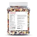 Pureheart Cherokee Premium Trail Mix | An Eclectic Mix of 8 Healthy Superfoods Nuts- Cashews, Almonds, Pistachio | Dry Fruits - Cranberries, Raisins | Seeds - Pumpkin, Sunflower | Reusable Jar (1000g) gallery image