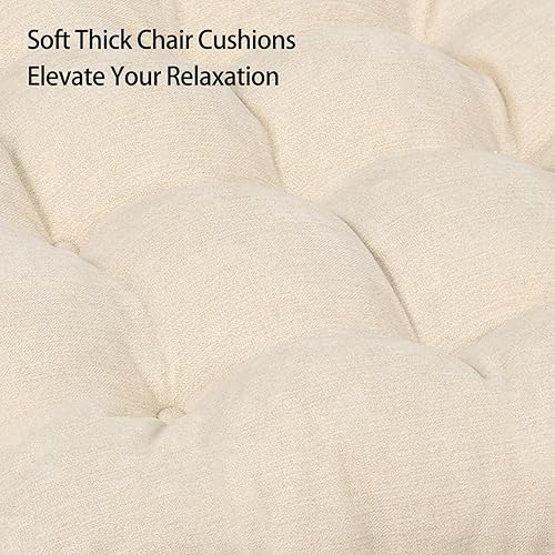Miniatura 4 de HAVARGO Cojines de Reclinable para Personas Mayores, Cojín de Silla Grueso de 20x20x5 Pulgadas Diseño Patentado Cojines de Asiento Elevador de Doble