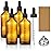 4 Pack, 100ml Dropper Bottles with 2pcs Glass Pipettes(1ml) - Essential Oils Bottles for Health, Personal Care & Beauty - 3.4oz Thick Dark Amber Glass Tincture Bottle with Eye Droppers, Leakproof