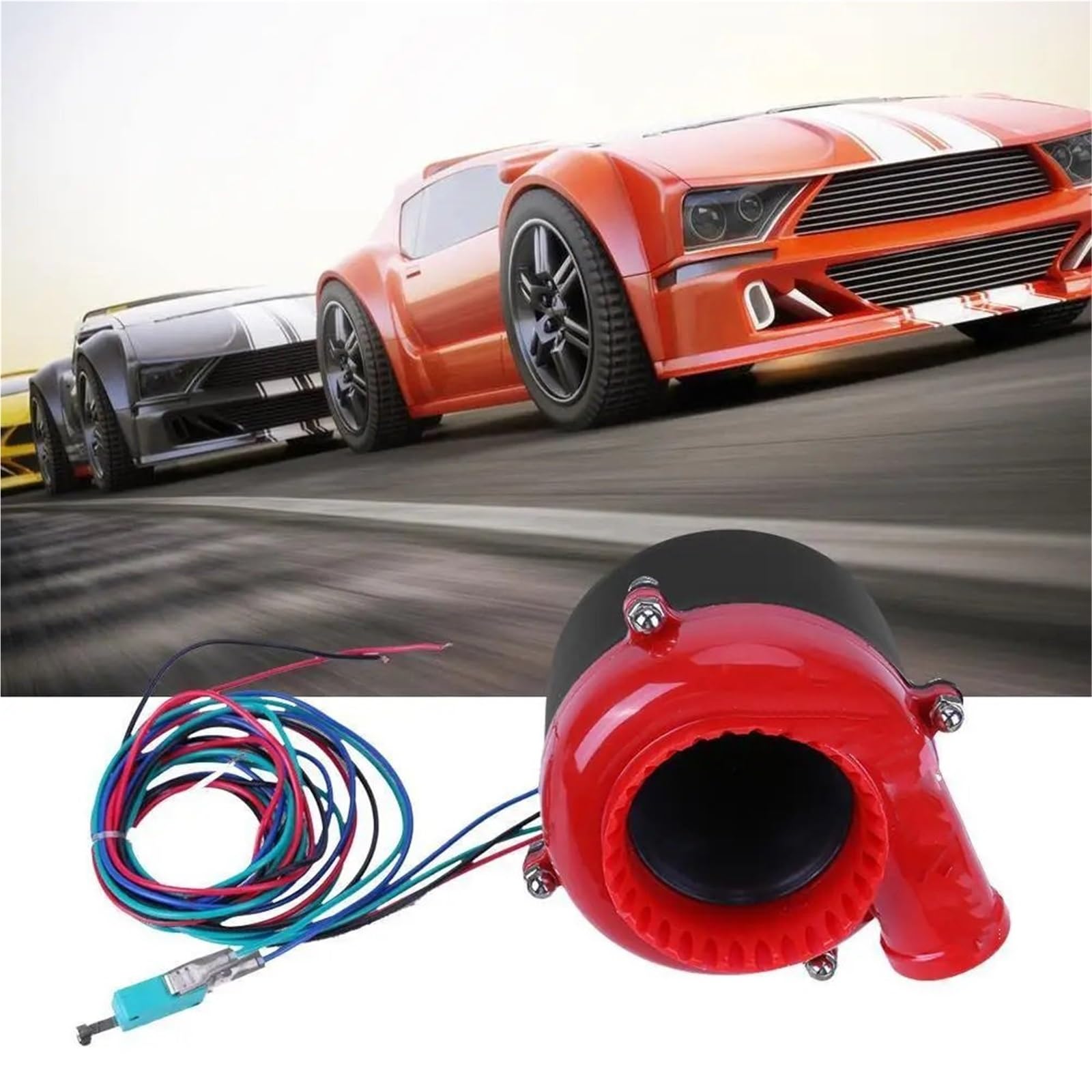 zestawy turbin, zespoły turbosprężarek Samochód Fake Dump Elektroniczny Turbo Blow Off SSQV Hooter Valve Analog BOV Dźwięk