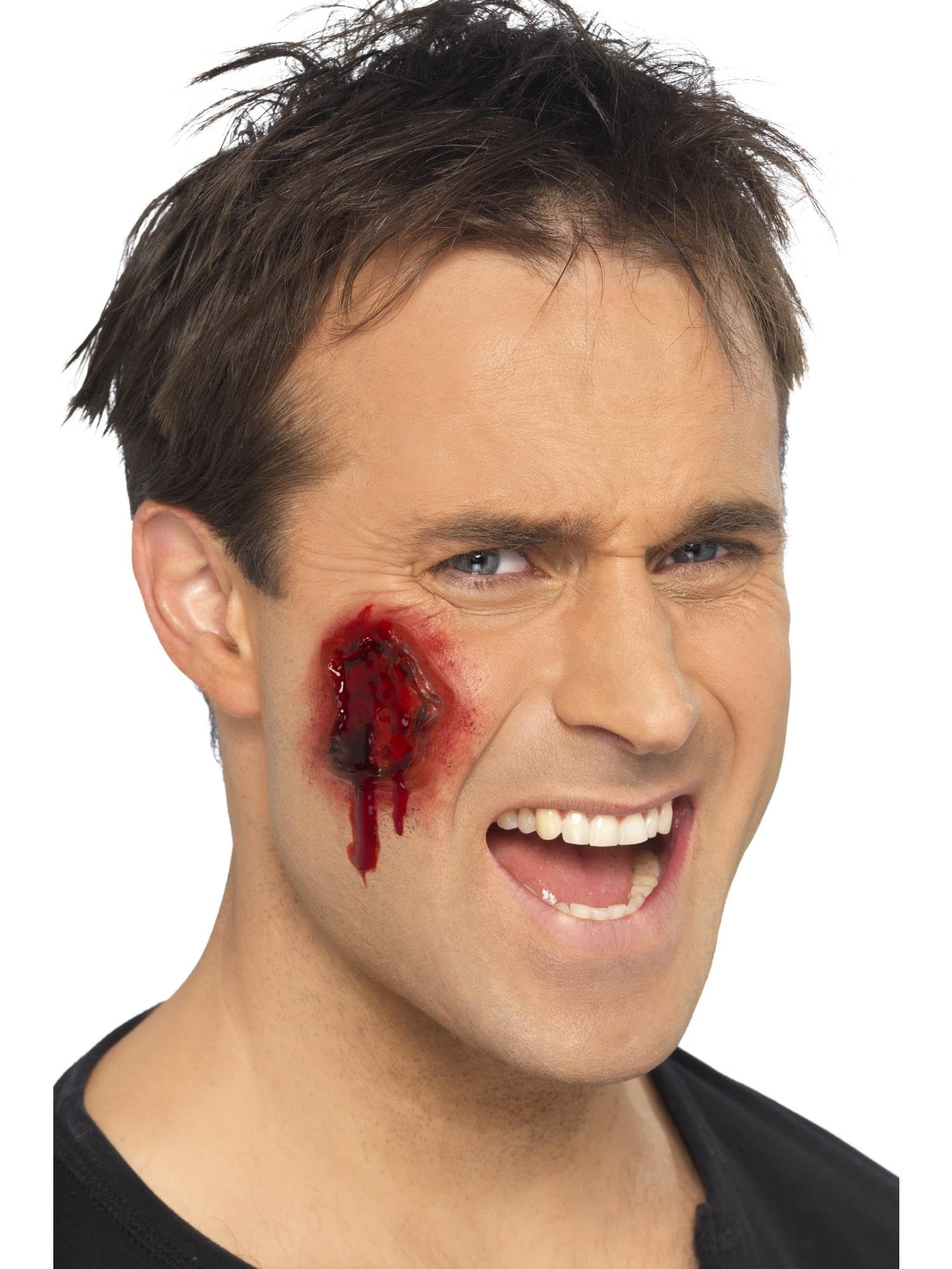 Smiffys Gory Wound Halloween Costume Make-Up (Pack of 12)