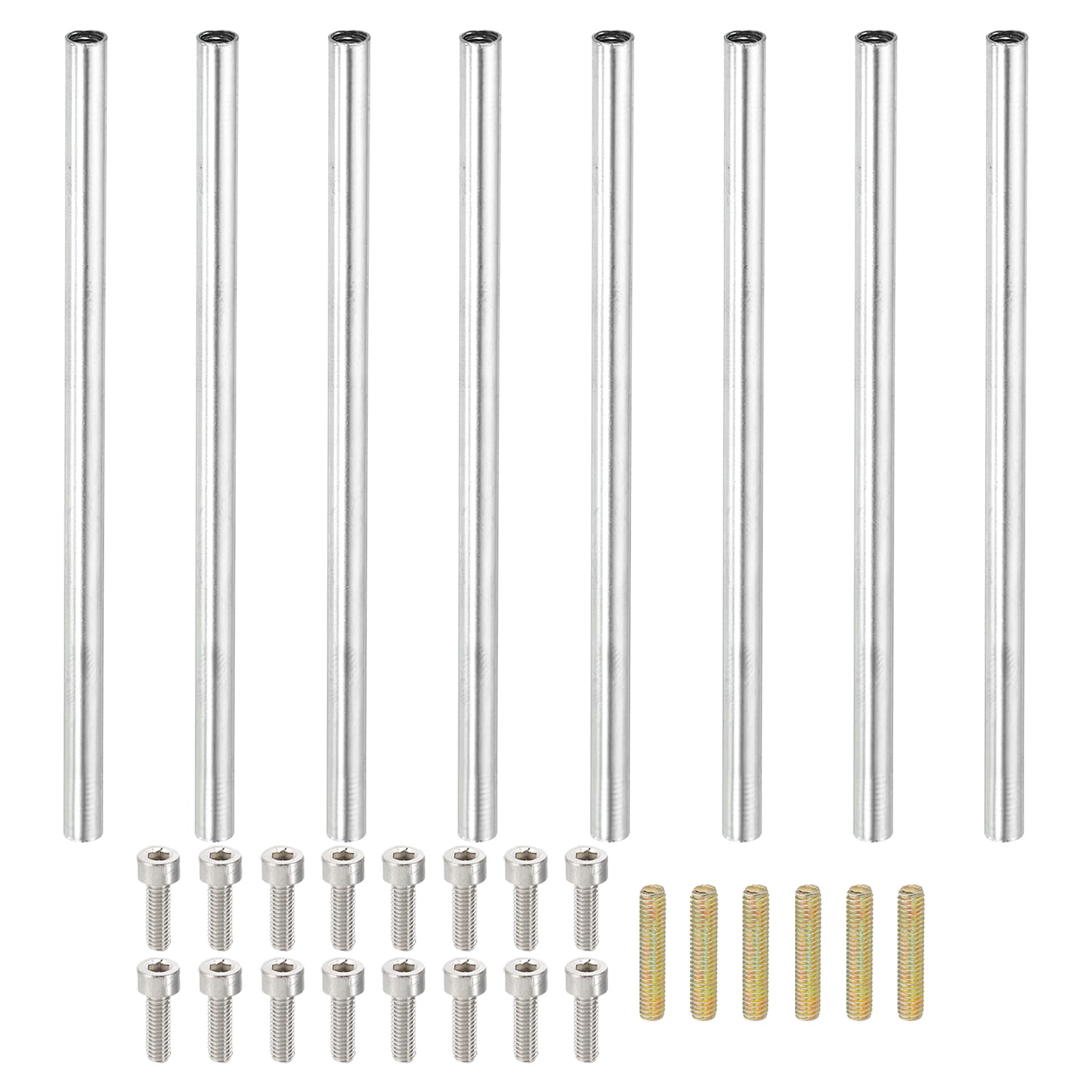 PATIKIL 120mm (4.7") Round Coupling Nuts Kit
