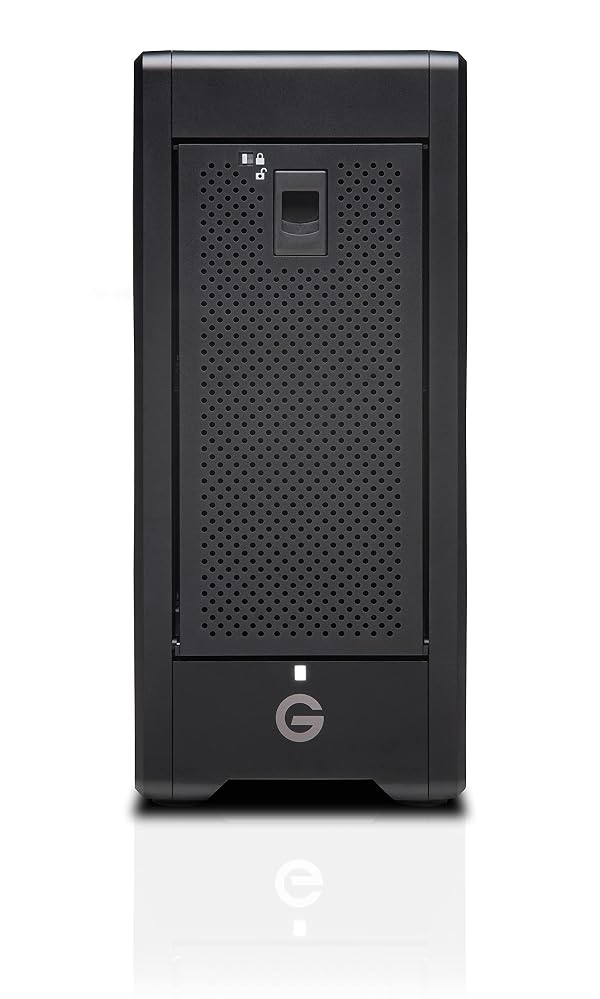 SanDisk Professional 48TB G-RAID Shuttle 8 - Transportable Enterprise-Class 8-Bay External Hard Drive, Thunderbolt 3 and USB-C, Hardware RAID, Up to 1900MB/s Read - SDPH48H-048T-NBAAB by SanDisk Professional - Used condition - Image 2