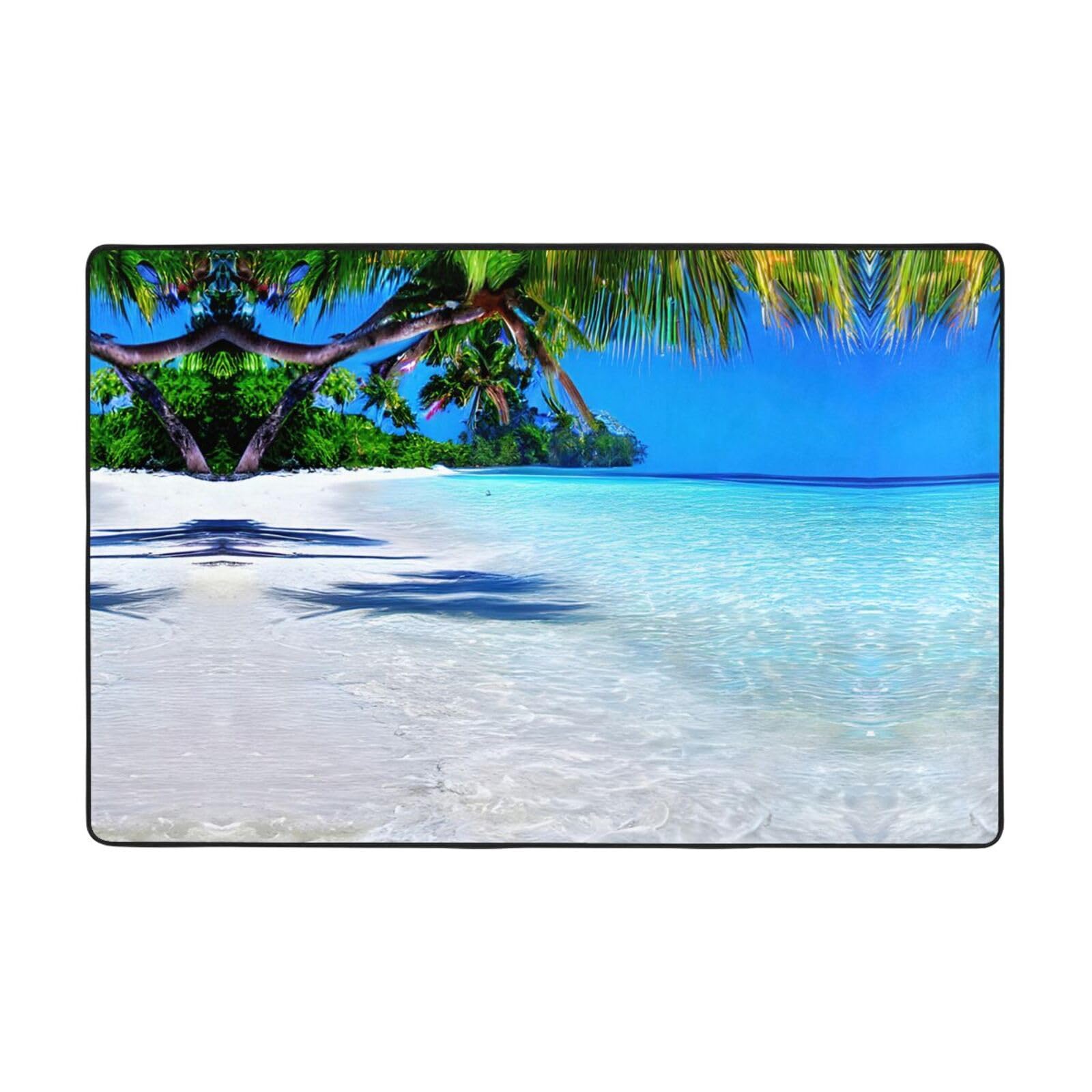 Tapis de plage et d'océan pour chambre à coucher 3x30cm lavable